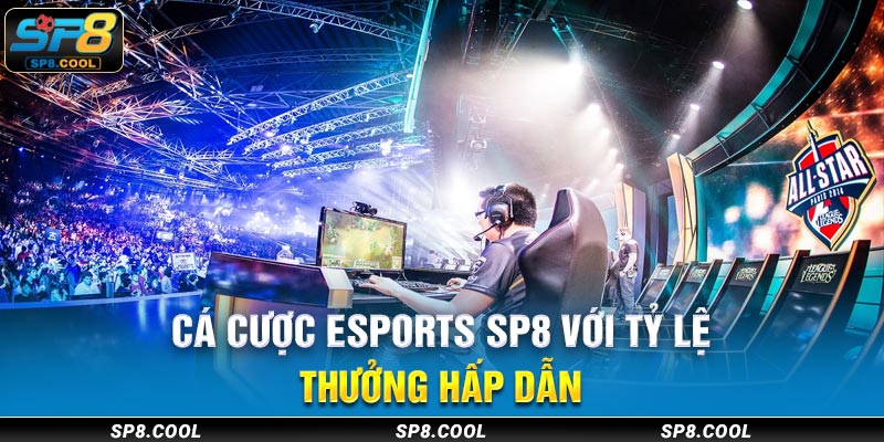 Tỷ lệ thưởng Esports SP8 siêu hấp dẫn