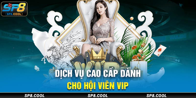 Dịch vụ cao cấp dành cho hội viên VIP